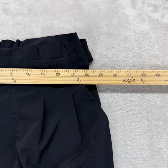 Athleta Pants Womens 6 Skyline Pant II Black Pleated Hi-Rise Cargo Zipper Pocket - Picture 13 of 14